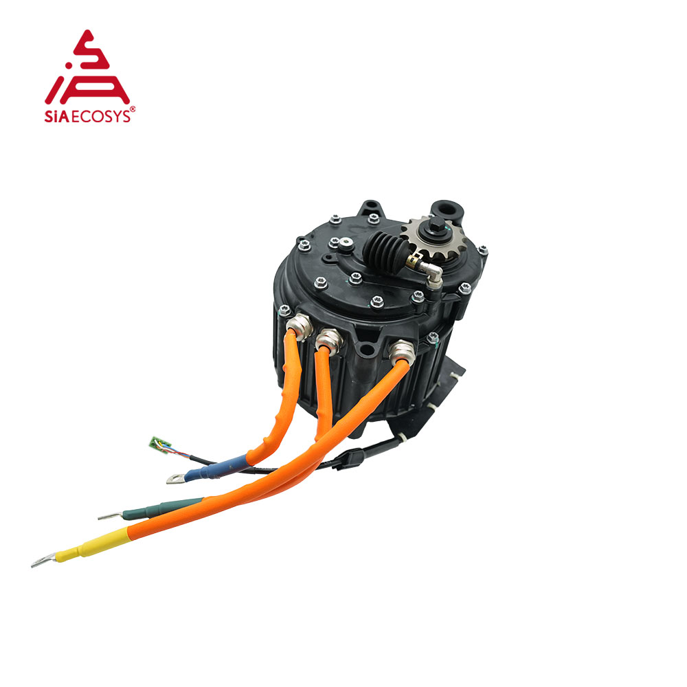 Mid Drive Motor Kit 72V 5000W - Zestaw silnika centralnego QSMOTOR J155A-36 5000W