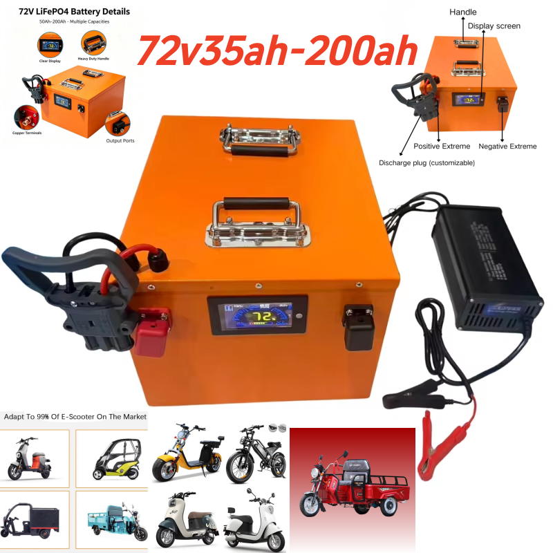 Akumulator litowy Lifepo4 72V  – Lifepo4 72V 100Ah Battery Pack Ev recenzja i cena
