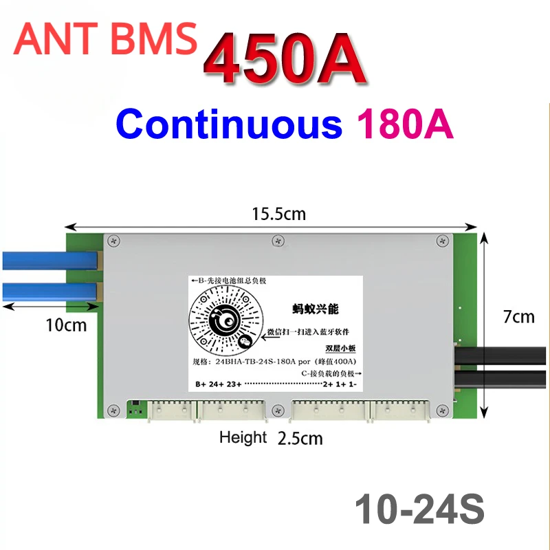 Inteligentna płytka zabezpiecz – Smart Bms 24S 200A Bluetooth Lifepo4 recenzja i cena